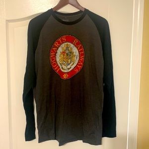 Black/Gray Harry Potter “Hogwarts Railways” Graphic T-shirt